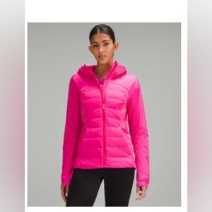 Lululemon Athletica Vibrant Pink Puffer Jacket Sold Out Colour
